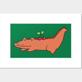 Cherry Crocodile Posters and Art